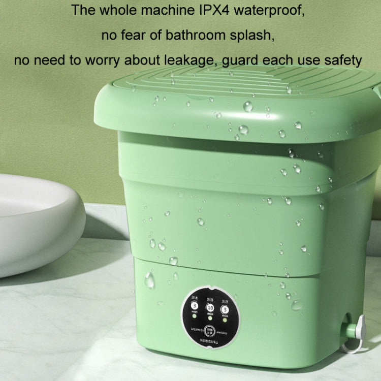 4.5L Mini Portable Folding Household Washing Machine Underwear Washer, Color: Lake Blue(UK Plug) - free shipping - PMC TechLife - Order now!