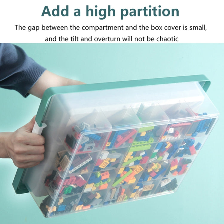 Children Toy Parts Building Blocks Storage Box(Yellow) - Storage Boxes by PMC TechLife | Online Shopping South Africa | PMC TechLife