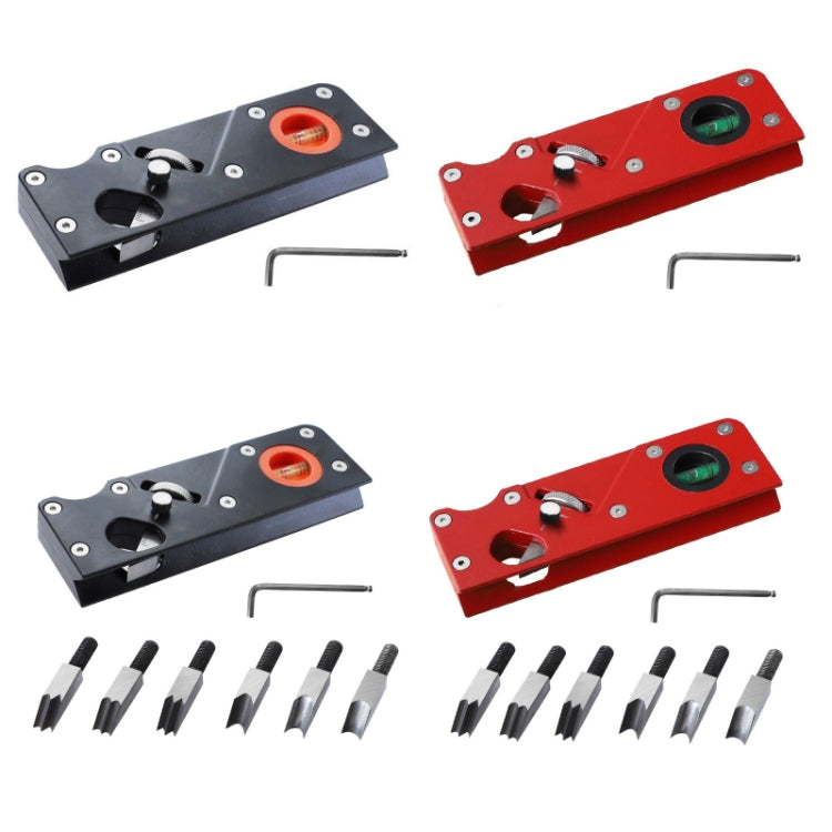 Woodworking Multi-Angle Chamfering Adjustable Depth Hand Planer, Color: Red - Wood Planers by PMc TechLife | Online Shopping South Africa | PMc TechLife | Buy Now Pay Later Mobicred