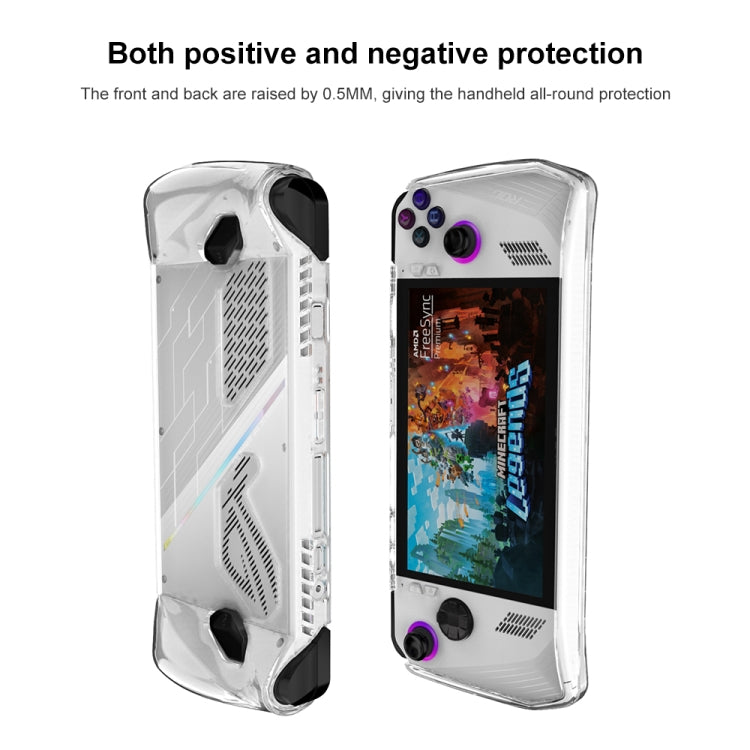 For ASUS Rog Ally Game Console All-in-one TPU Soft Protective Case(Transparent) - Cases by PMC TechLife | Online Shopping South Africa | PMC TechLife | Buy Now Pay Later Mobicred