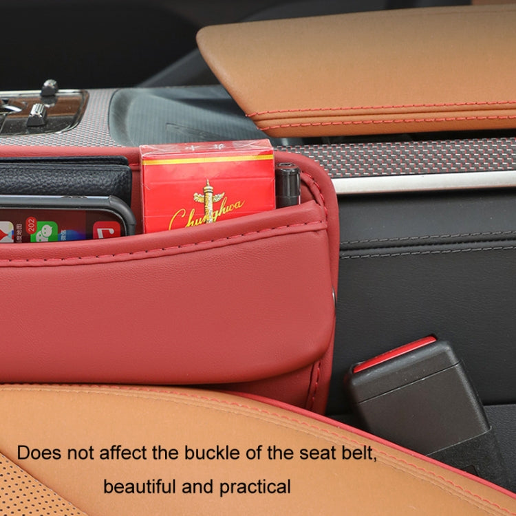 Car Gap Storage Box Seat Decoration Seat Filler Organizer(Brown) - Stowing Tidying by PMC TechLife | Online Shopping South Africa | PMC TechLife | Buy Now Pay Later Mobicred