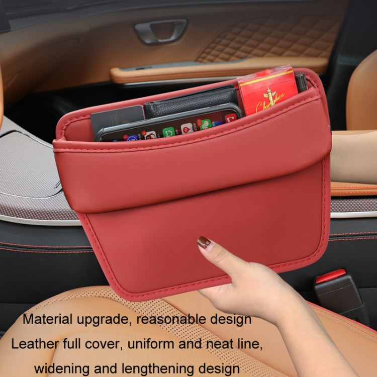 Car Gap Storage Box Seat Decoration Seat Filler Organizer(Beige) - Stowing Tidying by PMC TechLife | Online Shopping South Africa | PMC TechLife | Buy Now Pay Later Mobicred