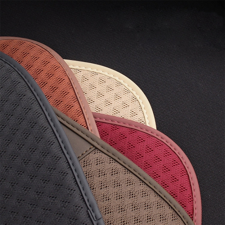 Car Seat Without Backrest Ice Silk Cushion(Mosca Brown) - Seat Accessories by PMC TechLife | Online Shopping South Africa | PMC TechLife | Buy Now Pay Later Mobicred