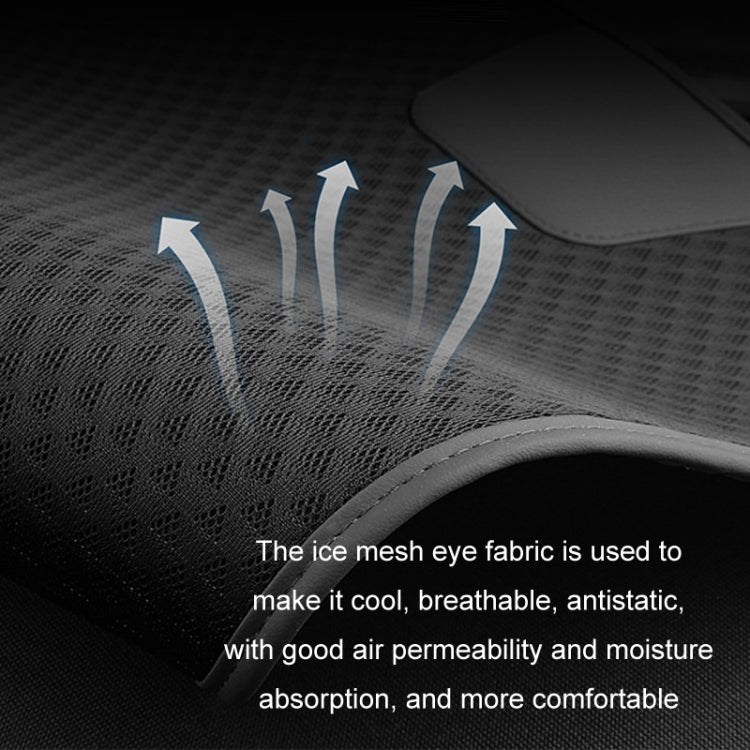 Car Seat Without Backrest Ice Silk Cushion(Black) - Seat Accessories by PMC TechLife | Online Shopping South Africa | PMC TechLife | Buy Now Pay Later Mobicred