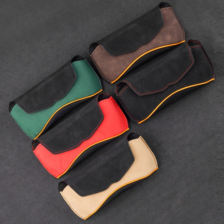 Car Sun Visor Multifunctional Glasses Case Card Storage Bracket(Mocha Brown) - free shipping - PMC TechLife - Order now!
