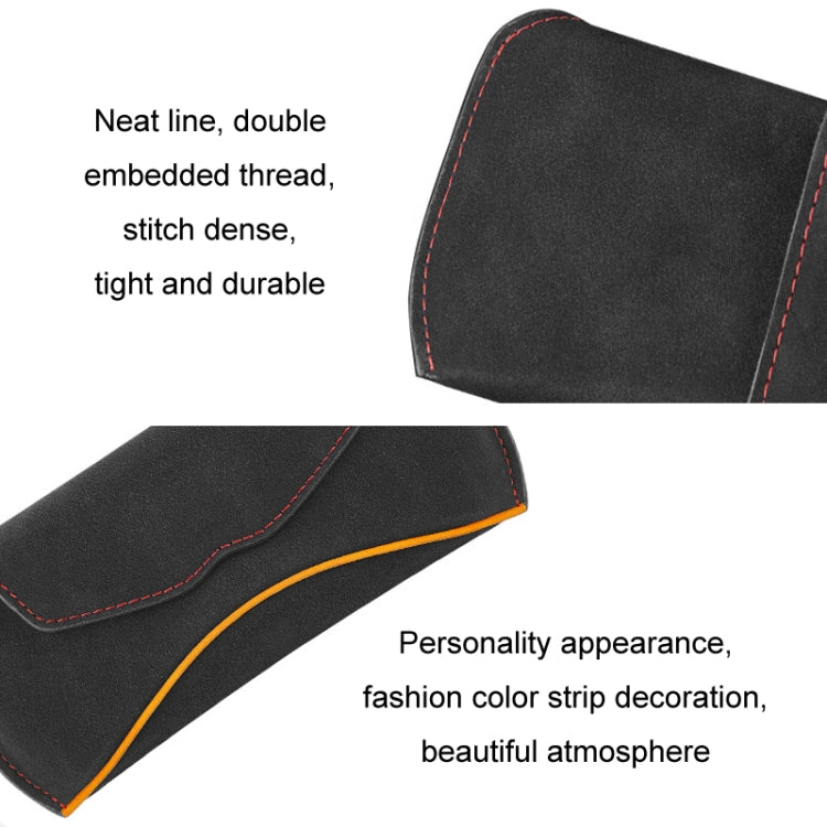 Car Sun Visor Multifunctional Glasses Case Card Storage Bracket(Mocha Brown) - free shipping - PMC TechLife - Order now!