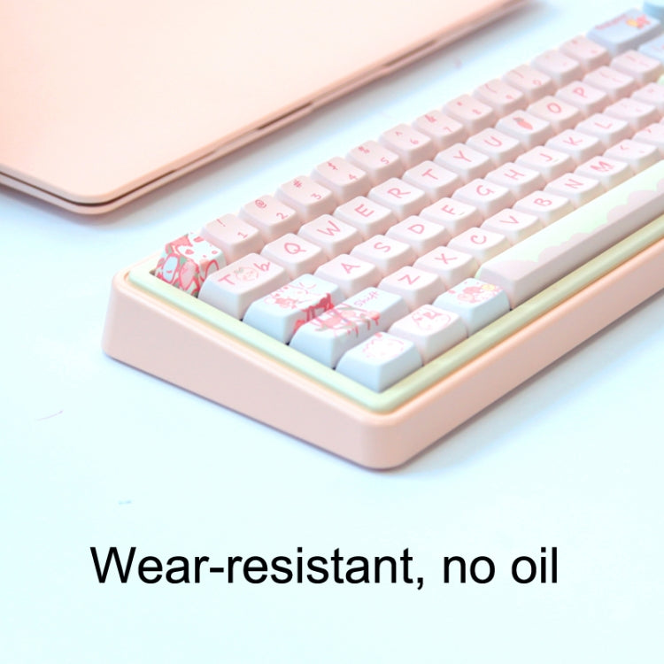 148 Keys MDA Height 5-sided Heat Rise PBT Mechanical Keyboard Keycaps(Green) - free shipping - PMC Jewellery - Order now!