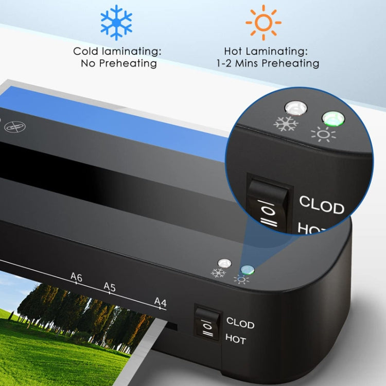 FN333 A4 Photo Laminating Machine With Hot And Cold Mode, Size: Set 4(US Plug) - free shipping - PMC Jewellery - Order now!