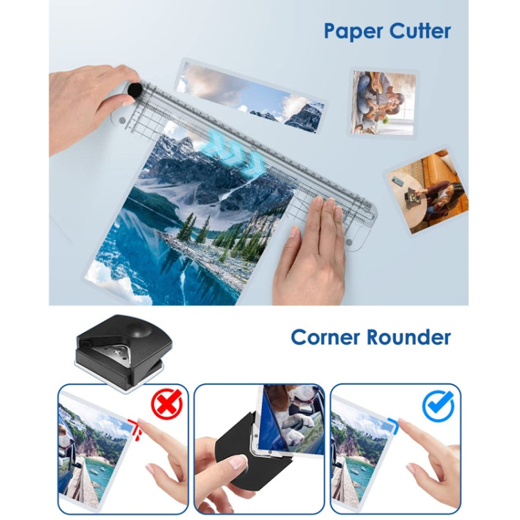 FN333 A4 Photo Laminating Machine With Hot And Cold Mode, Size: Set 3(UK Plug) - free shipping - PMC Jewellery - Order now!