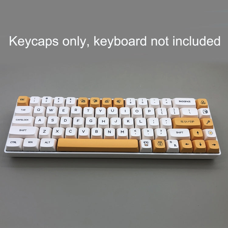 Plastic 128 Keys Sublimation Mechanical Keyboard PBT Keycaps - free shipping - PMC Jewellery - Order now!