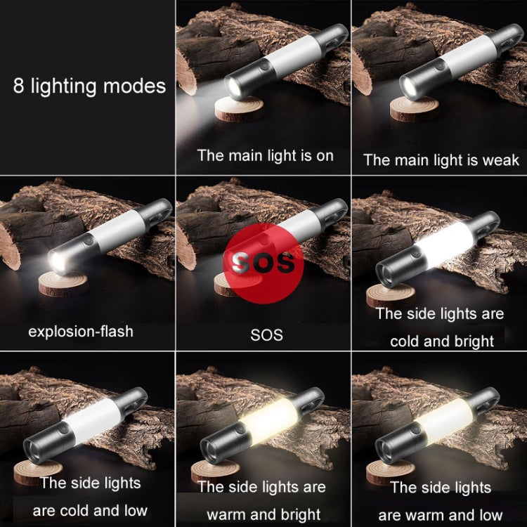 Outdoor Strong Laser Flashlight Telescopic Focus Warning Lighting(H20) - Mini Flashlight by PMC Jewellery | Online Shopping South Africa | PMC Jewellery | Buy Now Pay Later Mobicred