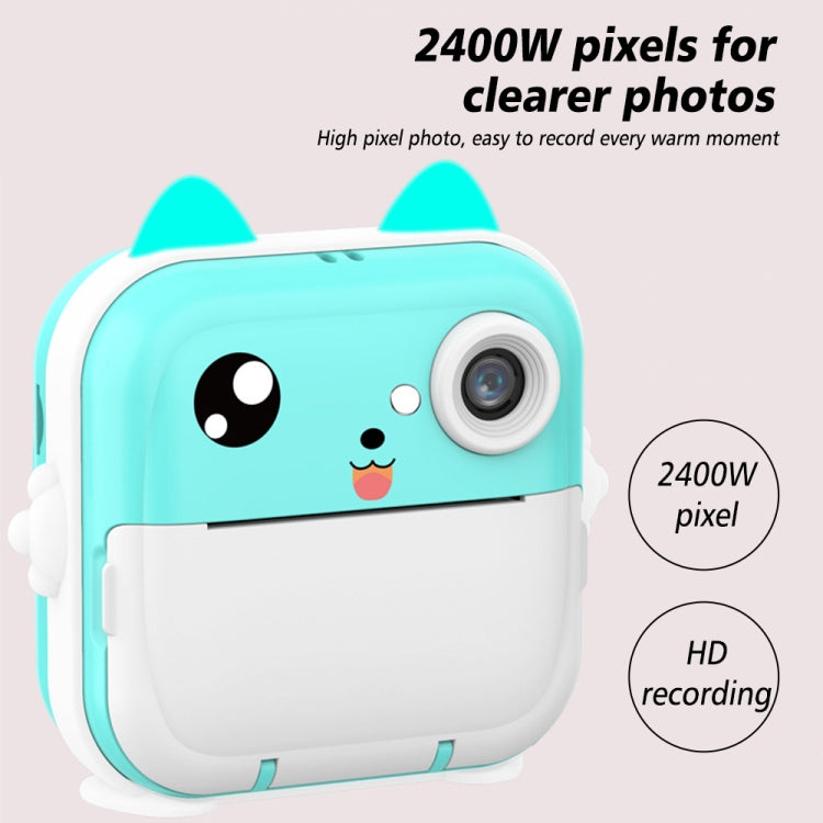 Children Instant Camera Mini Thermal HD Printer Video Photo Digital Camera, Spec: Standard Pink - free shipping - PMC Jewellery - Order now!
