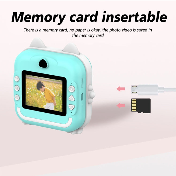 Children Instant Camera Mini Thermal HD Printer Video Photo Digital Camera, Spec: Standard Pink - free shipping - PMC Jewellery - Order now!