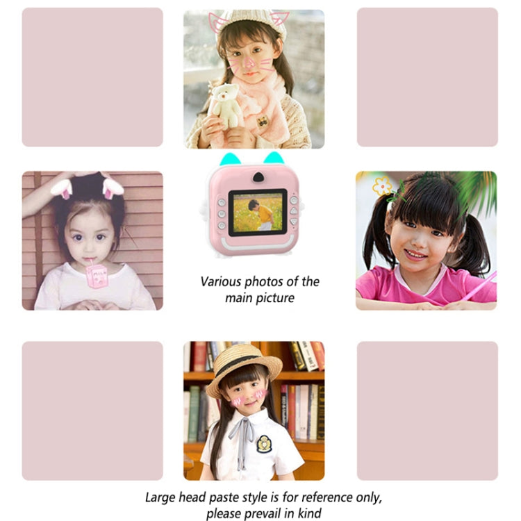 Children Instant Camera Mini Thermal HD Printer Video Photo Digital Camera, Spec: Standard Pink - free shipping - PMC Jewellery - Order now!