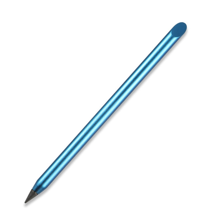 Office Pencil Unlimited Writing Eternal Metal Pen Inkless Pen Student Writing Pencil HB(Blue) - Pencils by PMc TechLife | Online Shopping South Africa | PMc TechLife | Buy Now Pay Later Mobicred