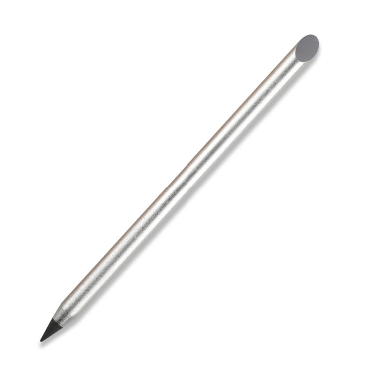 Office Pencil Unlimited Writing Eternal Metal Pen Inkless Pen Student Writing Pencil HB(Silver) - Pencils by PMc TechLife | Online Shopping South Africa | PMc TechLife | Buy Now Pay Later Mobicred