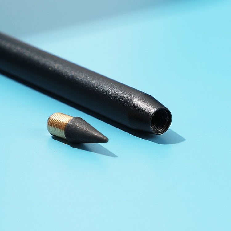 Office Pencil Unlimited Writing Eternal Metal Pen Inkless Pen Student Writing Pencil HB(Silver) - Pencils by PMc TechLife | Online Shopping South Africa | PMc TechLife | Buy Now Pay Later Mobicred