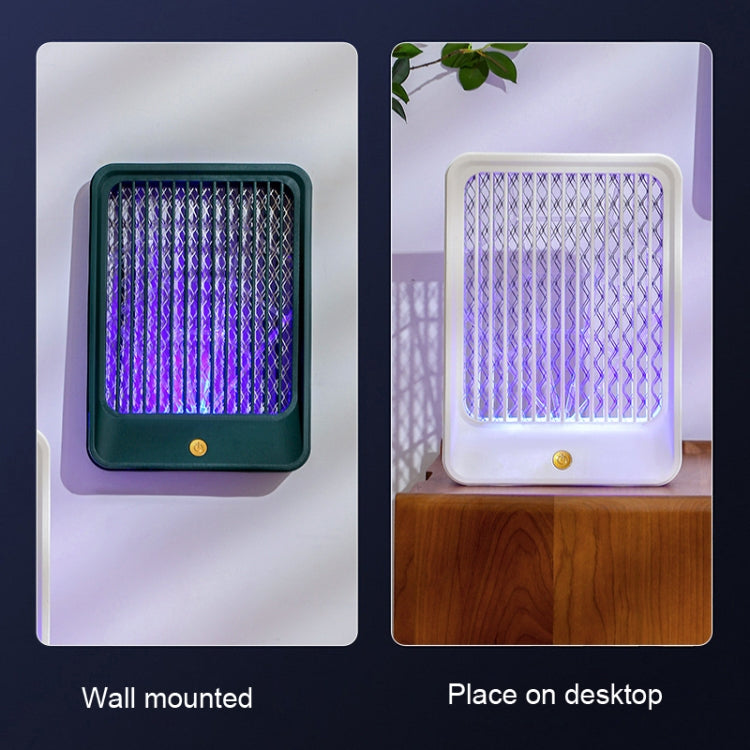 Household USB Wall Mounted Mosquito Killer Lamp, Style: Charge and Plug Dual-Use White - Repellents by PMC TechLife | Online Shopping South Africa | PMC TechLife | Buy Now Pay Later Mobicred