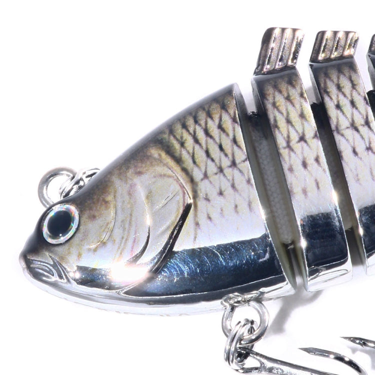 HENGJIA 10cm 24g Bionic Multi-Section Fish Bait Plastic Electroplating Fake Bait(5) - Fishing Lures by HENGJIA | Online Shopping South Africa | PMC TechLife | Buy Now Pay Later Mobicred