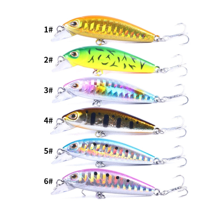 HENGJIA 5.5cm 6.6g Mino Luya Fake Bait Long Casting Sinking Bionic Lure(5) - Fishing Lures by HENGJIA | Online Shopping South Africa | PMC TechLife | Buy Now Pay Later Mobicred