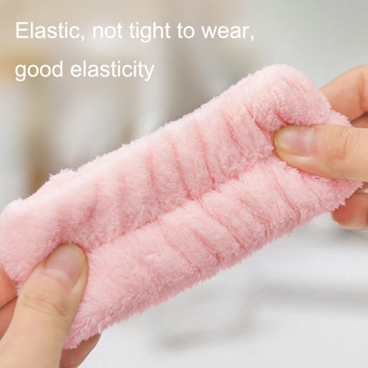 6pcs Washing Anti-Humidity Washing Face Wrist Strap Sports Sweat-Wiping Bracelet Sweat-Absorbing Sleeve(Light Purple) - free shipping - PMC TechLife - Order now!