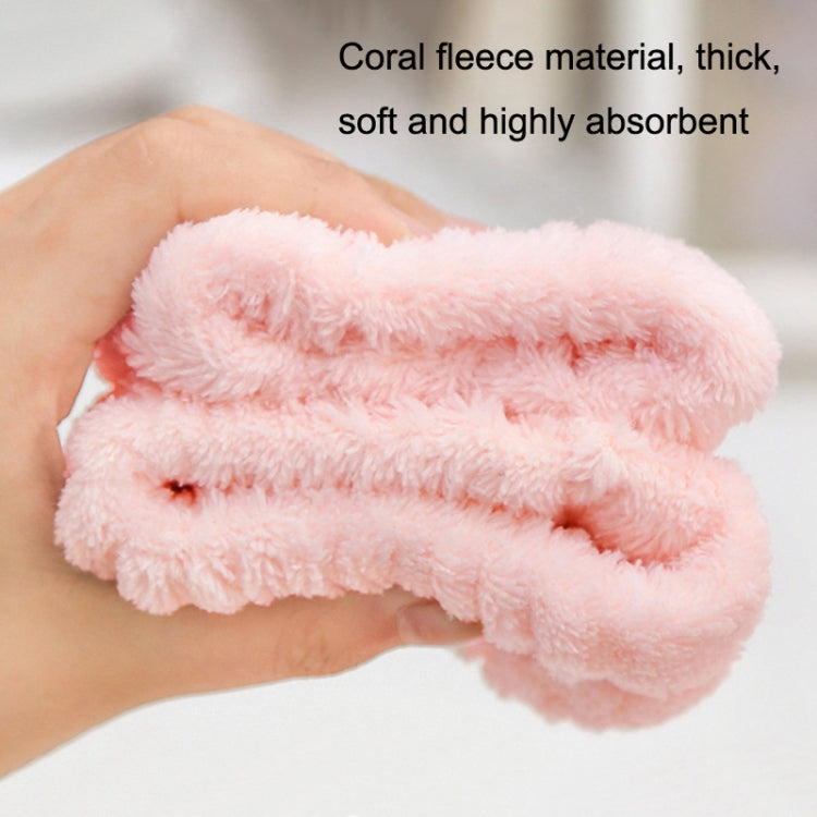 6pcs Washing Anti-Humidity Washing Face Wrist Strap Sports Sweat-Wiping Bracelet Sweat-Absorbing Sleeve(Pink) - free shipping - PMC TechLife - Order now!