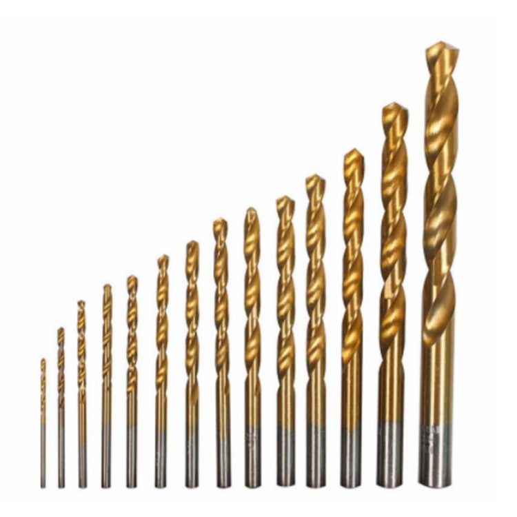 99-in-1  Titanium Drill Bit Set High-Speed Steel Drill Bits - Drill & Drill Bits by PMC TechLife | Online Shopping South Africa | PMC TechLife