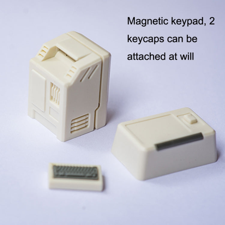 Mechanical Keyboard MAC Retro Light Transmission Keycap(White) - Other by PMC TechLife | Online Shopping South Africa | PMC TechLife | Buy Now Pay Later Mobicred
