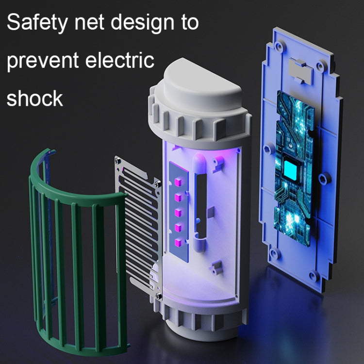 LED-UV Purple Light Wave Electric Shock Mosquito Killer Lamp Mini Plug-In Mosquito Repellent, CN Plug(Green) - free shipping - PMC TechLife - Order now!
