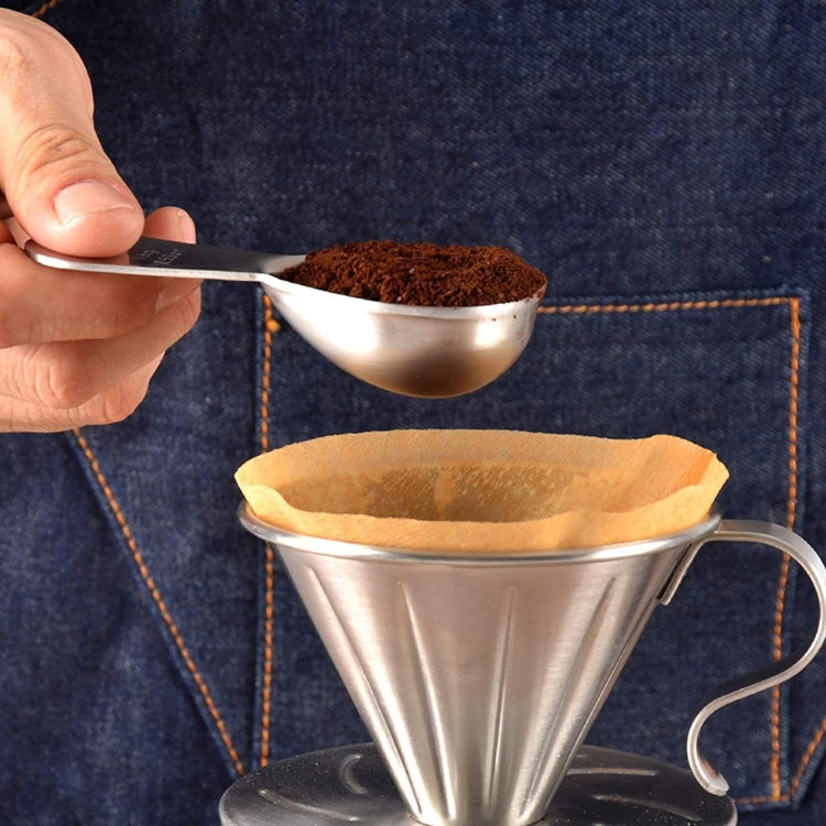 15ml 304 Stainless Steel Thickened Coffee Spoon With Scale Measuring Bean Spoon, Color: Rose Gold - free shipping - PMC TechLife - Order now!