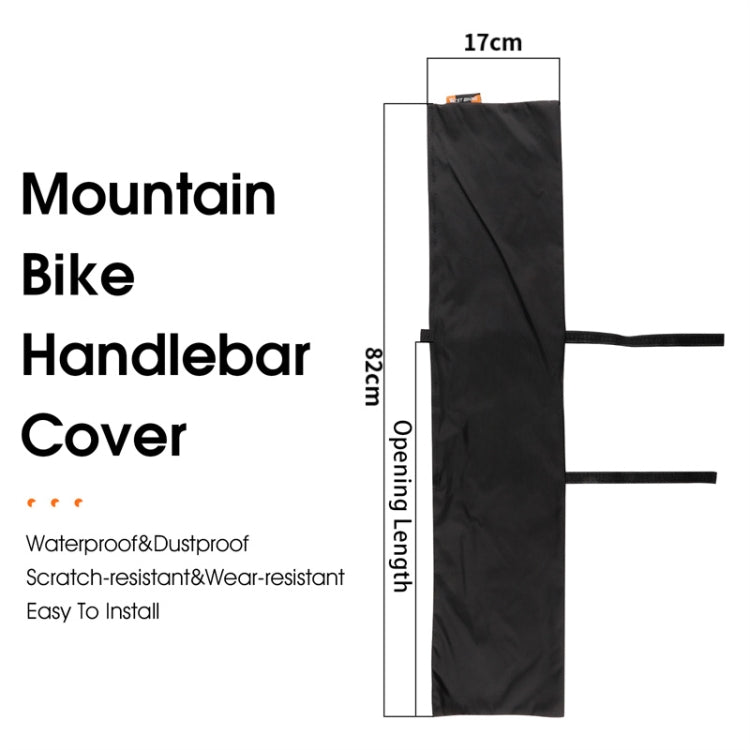 WEST BIKING Bicycle Handlebar Rain & Dust Protection Cover(Black) - free shipping - PMc TechLife - Order now!