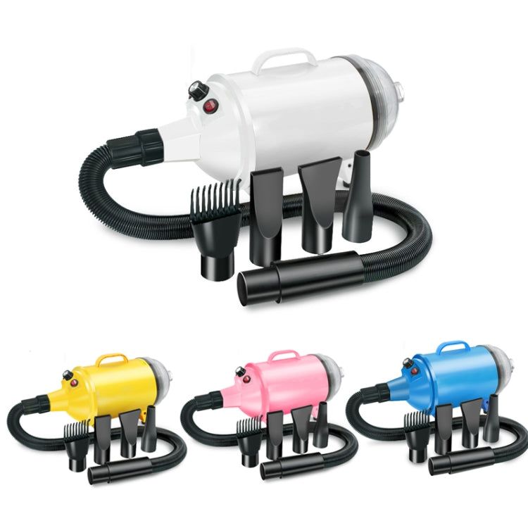 2100W Dog Dryer Stepless Speed Pet Hair Blaster With Vacuum Cleaner 110V US Plug(Pure Black) - free shipping - PMC TechLife - Order now!