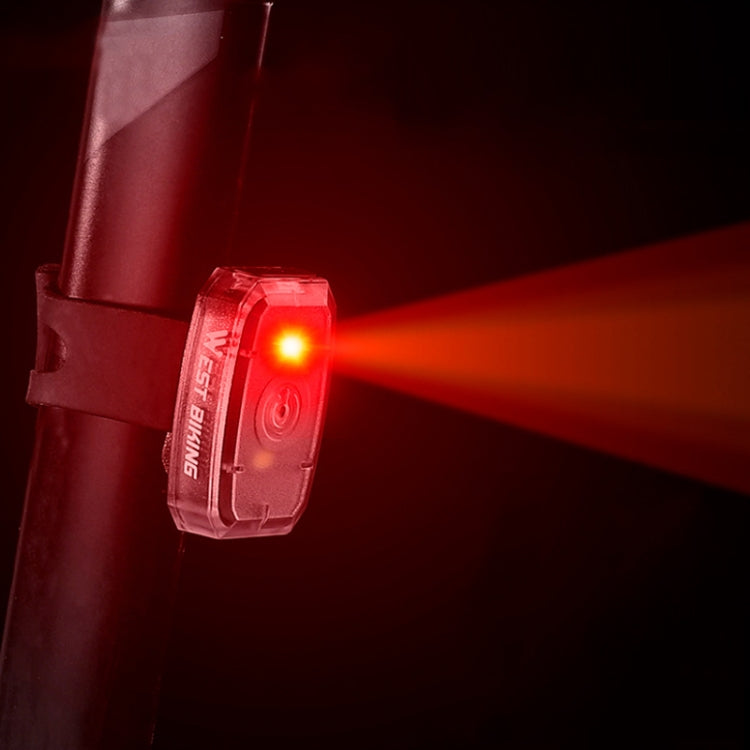 WEST BIKING Mini Bicycle Two-color Tail Light Riding Night Warning Light(Black) - free shipping - PMc TechLife - Order now!