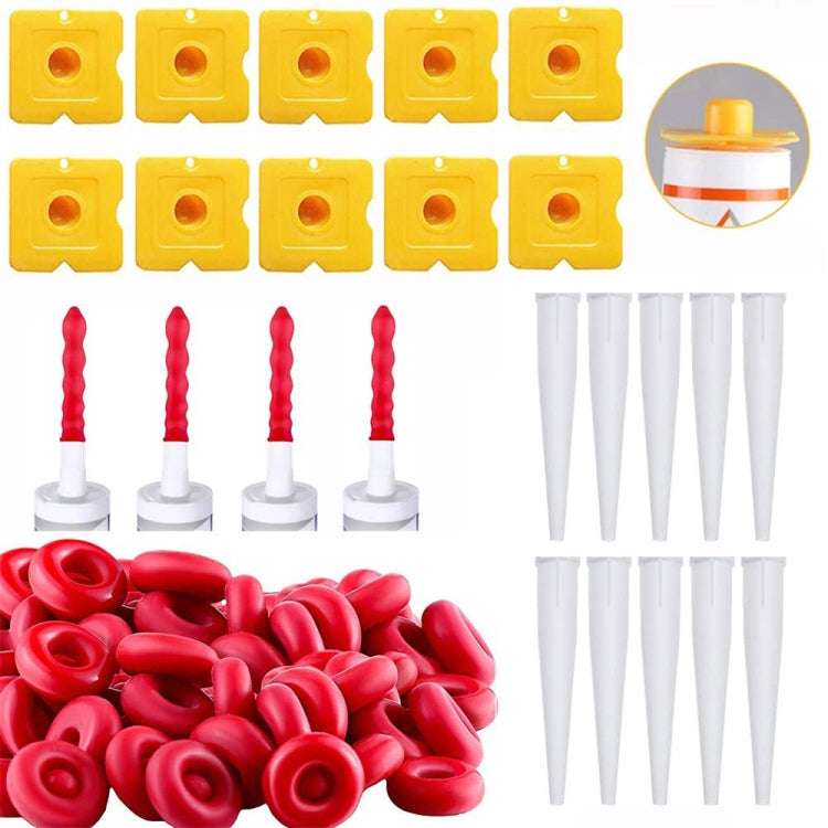 10pcs Glass Glue Nozzle Sealing Cap Leak-proof Sleeve Glass Glue Nozzle Protective Sleeve - Others by PMc TechLife | Online Shopping South Africa | PMc TechLife | Buy Now Pay Later Mobicred