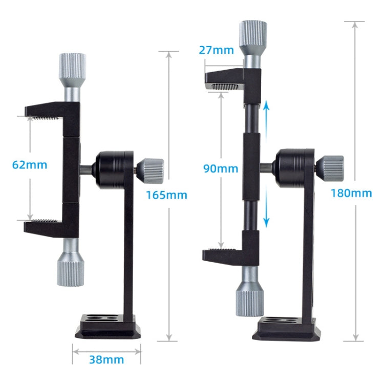 XILETU Metal Swivel Cold Shoe Mobile Phone Clip Photography Fixed Tripod - Other Accessories by XILETU | Online Shopping South Africa | PMC TechLife | Buy Now Pay Later Mobicred