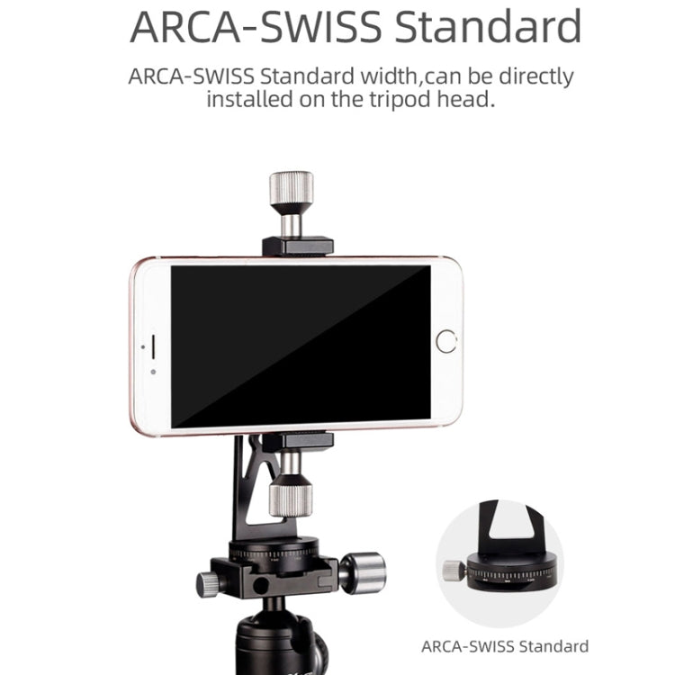 Cimapro Rotating Mobile Phone Clip Live Tripod Photography Stand(CP-5) - free shipping - PMC TechLife - Order now!