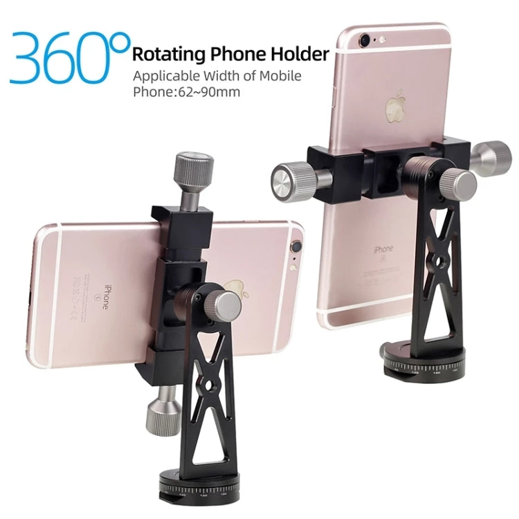 Cimapro Rotating Mobile Phone Clip Live Tripod Photography Stand(CP-5) - free shipping - PMC TechLife - Order now!