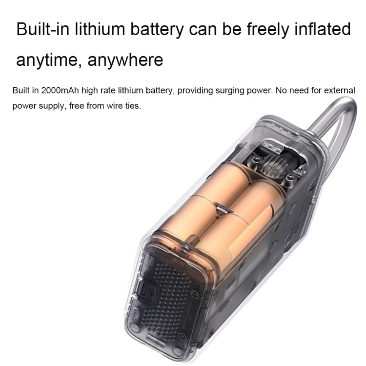 Xiaomi Mijia Portable Universal Car Air Pump Bicycle Tire Pump Electric Air Compressor(Air Pump 2) - Inflatable Pump by Xiaomi Mijia | Online Shopping South Africa | PMC TechLife