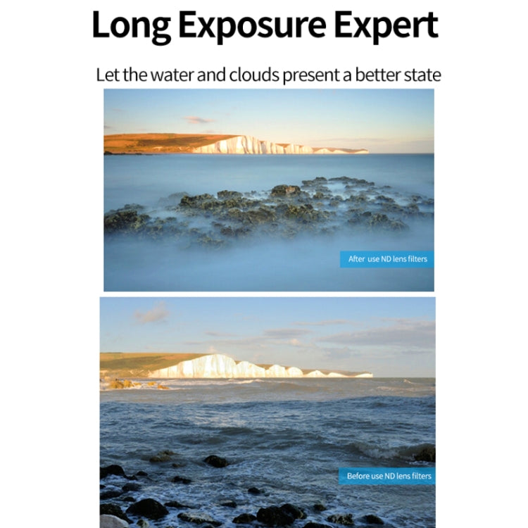 For GoPro Hero11 Black / HERO10 Black / HERO9 Black TELESIN Lens Filter, Spec:  ND8/16/32 - free shipping - PMC TechLife - Order now!