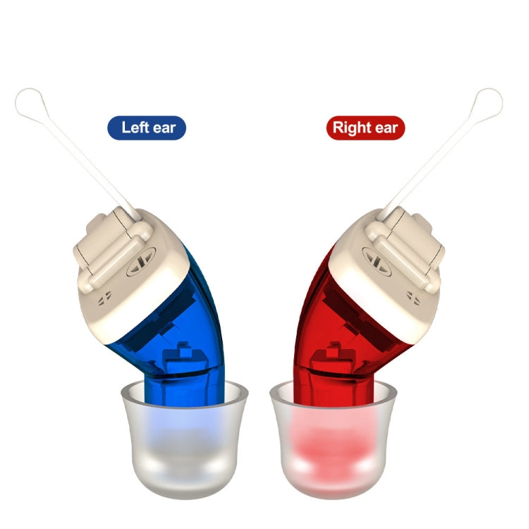 AN127 Invisible In-Ear Hearing Aid Sound Amplifier For The Elderly And Hearing Impaired(Black Left Ear) - Hearing Aids by PMC TechLife | Online Shopping South Africa | PMC TechLife