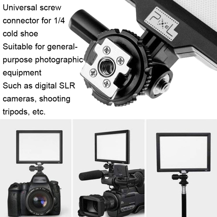 Pixel P50 Dual Color Temperature Flat Panel Fill Light 45W Soft Outdoor Shooting Fill Light For Straight Photography(Lamp+EU Plug Adapter) - free shipping - PMC TechLife - Order now!