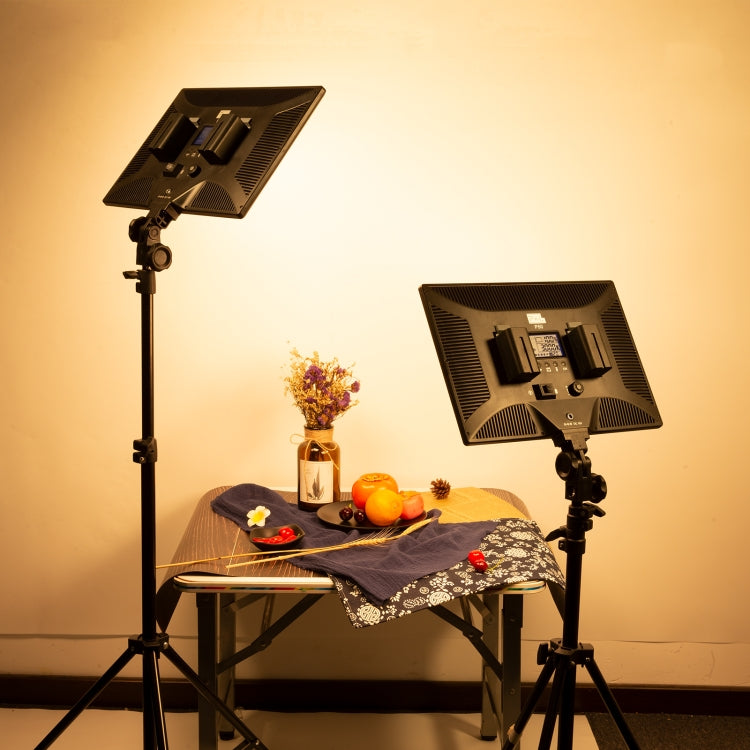 Pixel P50 Dual Color Temperature Flat Panel Fill Light 45W Soft Outdoor Shooting Fill Light For Straight Photography(Lamp+UK Plug Adapter) - free shipping - PMC TechLife - Order now!