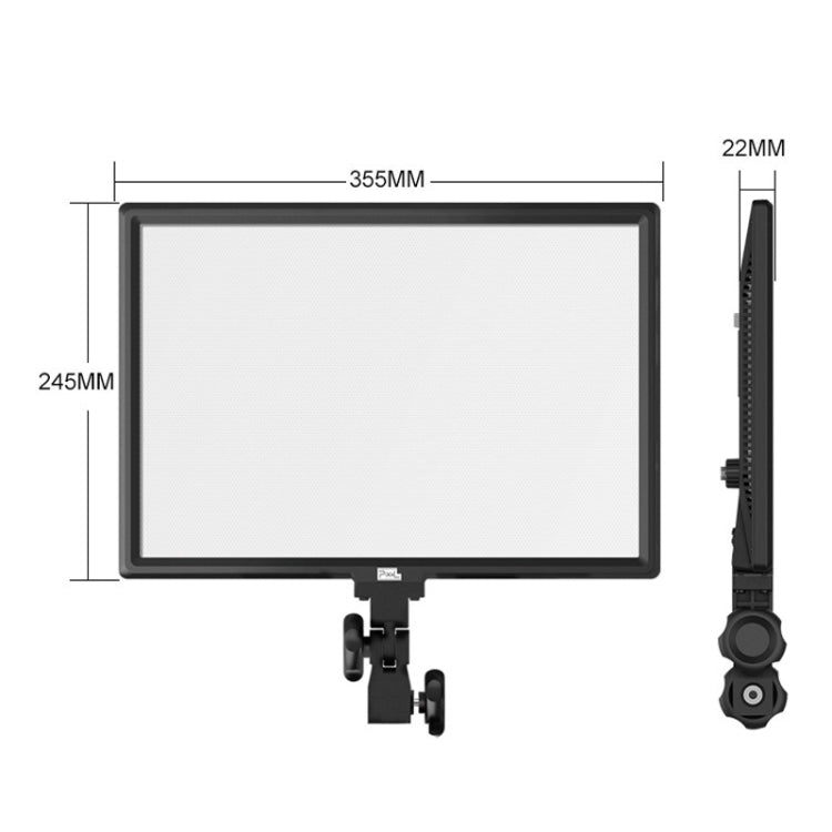 Pixel P50 Dual Color Temperature Flat Panel Fill Light 45W Soft Outdoor Shooting Fill Light For Straight Photography(Lamp+EU Plug Adapter) - free shipping - PMC TechLife - Order now!