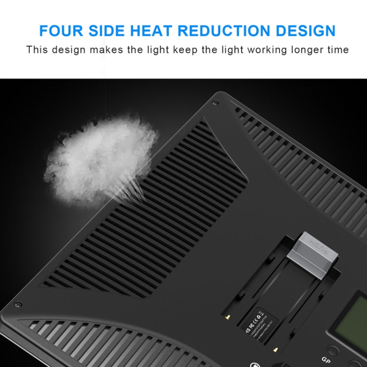 Pixel P50 Dual Color Temperature Flat Panel Fill Light 45W Soft Outdoor Shooting Fill Light For Straight Photography(Lamp+EU Plug Adapter) - free shipping - PMC TechLife - Order now!