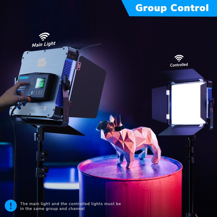 Pixel P80 60W 2600-10000K 542 LEDs Photography Fill Light Support Mobile APP Remote Control���AU Plug - free shipping - PMC TechLife - Order now!