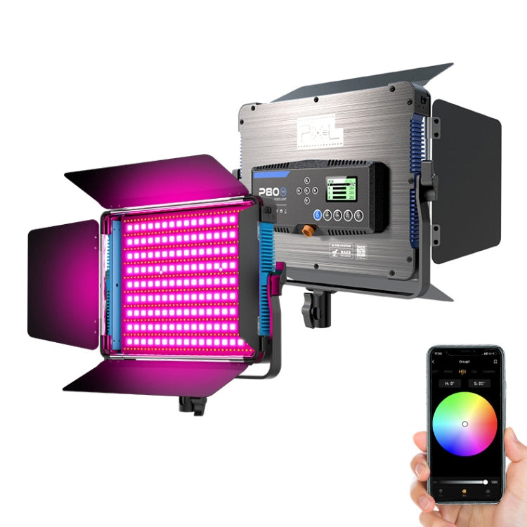 Pixel P80 60W 2600-10000K 542 LEDs Photography Fill Light Support Mobile APP Remote Control���AU Plug - free shipping - PMC TechLife - Order now!