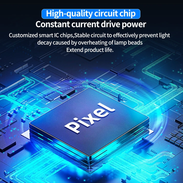 Pixel P80 60W 2600-10000K 542 LEDs Photography Fill Light Support Mobile APP Remote Control,EU Plug - free shipping - PMC TechLife - Order now!