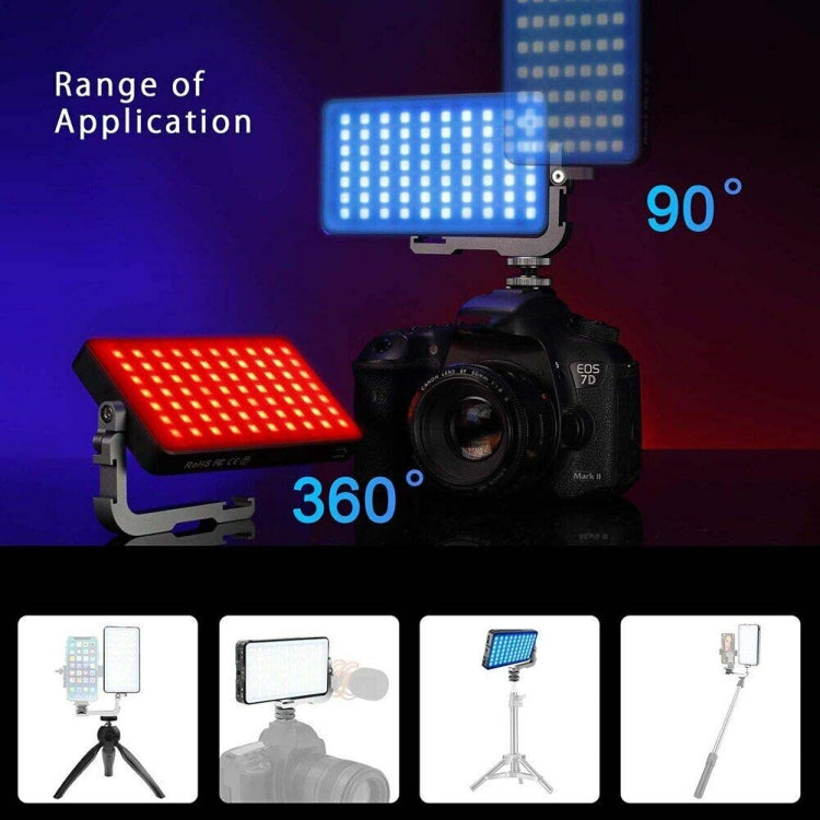 Pixel G3 Flat Panel RGB Fill Light Handheld Photography Camera Dimmable Desktop Mini Pocket Lamp(A Set) - free shipping - PMC TechLife - Order now!