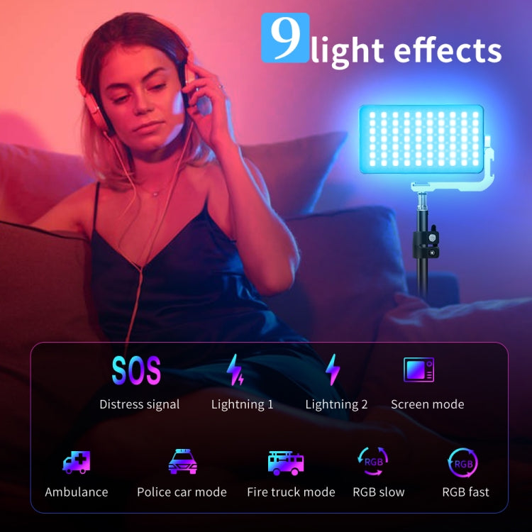 Pixel G3 Flat Panel RGB Fill Light Handheld Photography Camera Dimmable Desktop Mini Pocket Lamp(A Set) - free shipping - PMC TechLife - Order now!