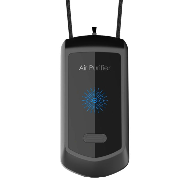 120 Million Negative Ion Air Purifier Mini Hanging Neck Purifier(Black) - free shipping - PMC TechLife - Order now!